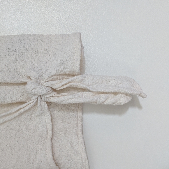 Madewell Texture & Thread Wrap-Tie Top Vintage - Picture 6 of 10